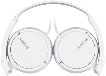 Sony MDR-ZX110A On Ear Stereo Wired Headphones (White), Without Mic