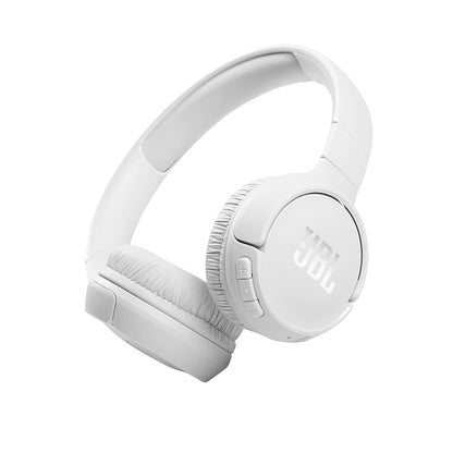 JBL Tune 520BT Wireless On Ear Headphones with Mic, Upto 57H Battery, Speed Charge : 5 Min Charge Gives Up to 3H of Playback, Multipoint Connect, Customizable Bass with Headphones App, BT 5.3 (Black)