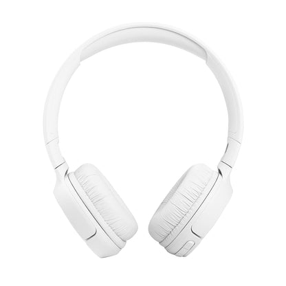 JBL Tune 520BT Wireless On Ear Headphones with Mic, Upto 57H Battery, Speed Charge : 5 Min Charge Gives Up to 3H of Playback, Multipoint Connect, Customizable Bass with Headphones App, BT 5.3 (Black)
