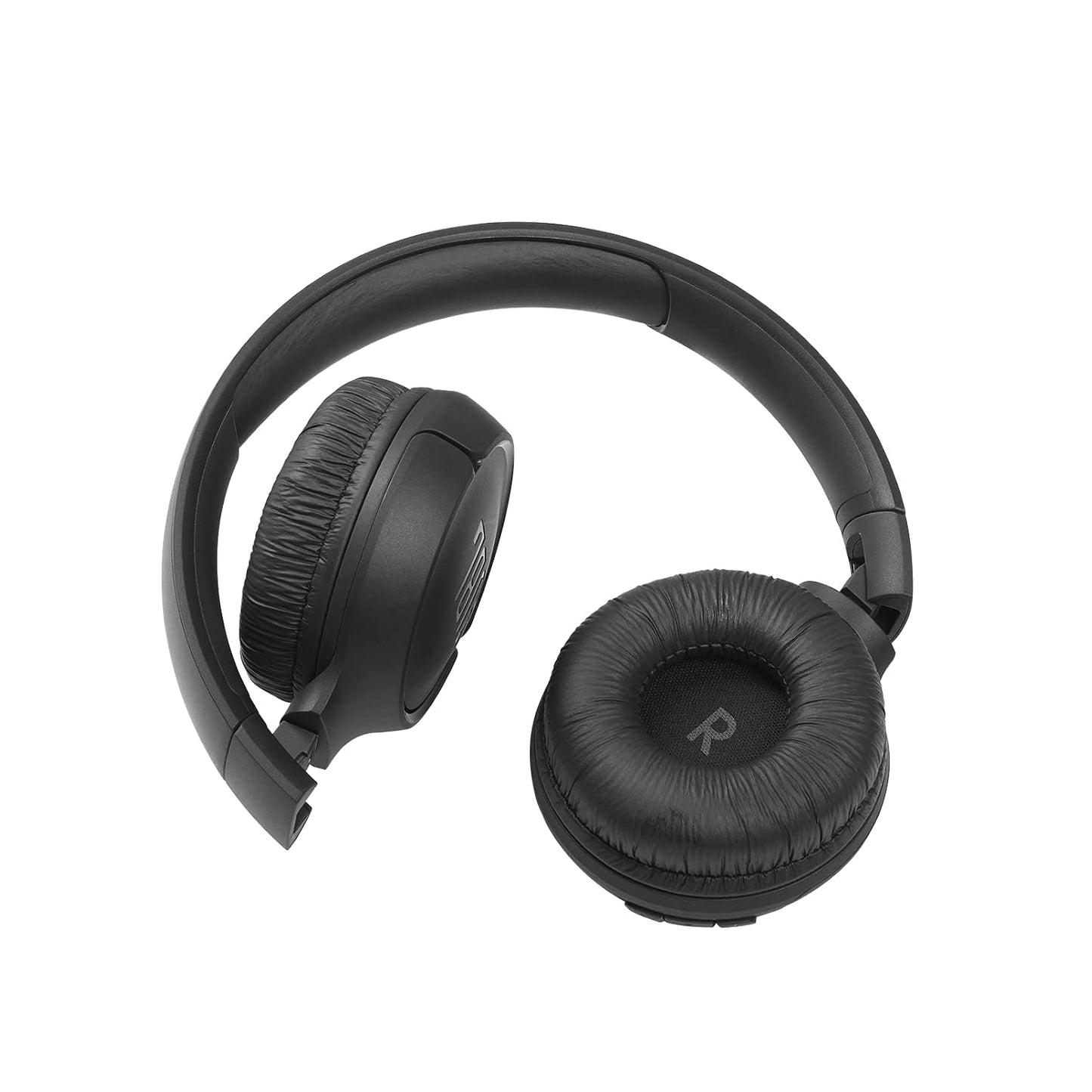 JBL Tune 520BT Wireless On Ear Headphones with Mic, Upto 57H Battery, Speed Charge : 5 Min Charge Gives Up to 3H of Playback, Multipoint Connect, Customizable Bass with Headphones App, BT 5.3 (Black)