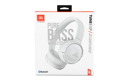 JBL Tune 520BT Wireless On Ear Headphones with Mic, Upto 57H Battery, Speed Charge : 5 Min Charge Gives Up to 3H of Playback, Multipoint Connect, Customizable Bass with Headphones App, BT 5.3 (Black)