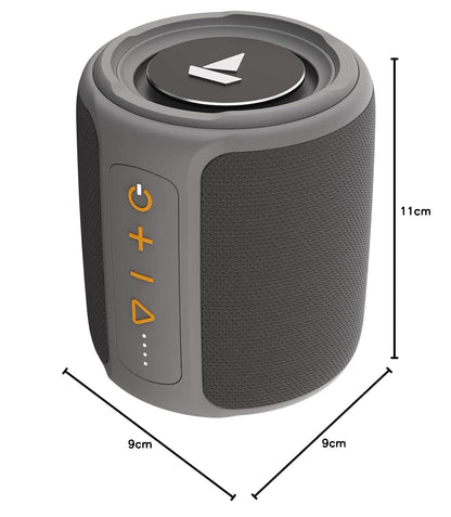 boAt Stone 352 Pro/Stone 358 Pro w/ 14W Signature Sound, Up to 12 Hours Playback, RGB LEDs, TWS Feature, Built-in Mic, BTv5.3, Free Music Streaming on JioSaavn Bluetooth Speaker (Vibing Blue)