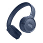JBL Tune 520BT Wireless On Ear Headphones with Mic, Upto 57H Battery, Speed Charge : 5 Min Charge Gives Up to 3H of Playback, Multipoint Connect, Customizable Bass with Headphones App, BT 5.3 (Black)