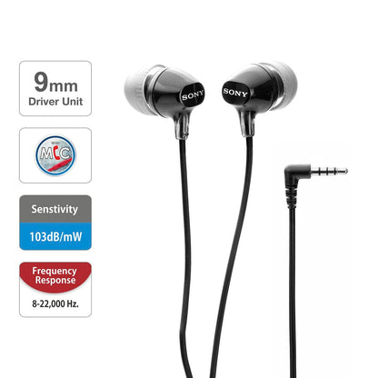 Sony MDR-EX14AP Wired in Ear Headphone with Mic (Blue)