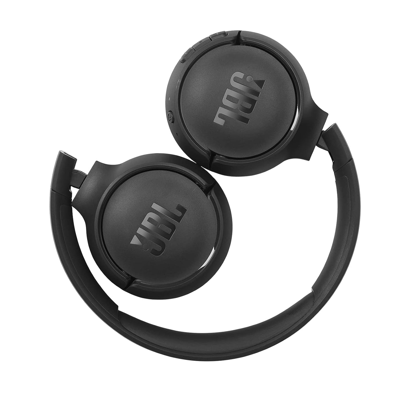 JBL Tune 520BT Wireless On Ear Headphones with Mic, Upto 57H Battery, Speed Charge : 5 Min Charge Gives Up to 3H of Playback, Multipoint Connect, Customizable Bass with Headphones App, BT 5.3 (Black)