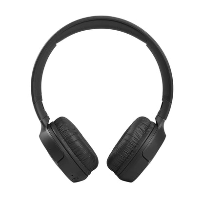 JBL Tune 520BT Wireless On Ear Headphones with Mic, Upto 57H Battery, Speed Charge : 5 Min Charge Gives Up to 3H of Playback, Multipoint Connect, Customizable Bass with Headphones App, BT 5.3 (Black)