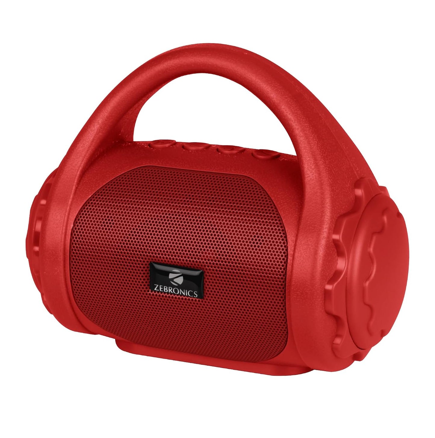 Zebronics ZEB-COUNTY 3W Wireless Bluetooth Portable Speaker With Supporting Carry Handle, USB, SD Card, AUX, FM & Call Function. (Black)