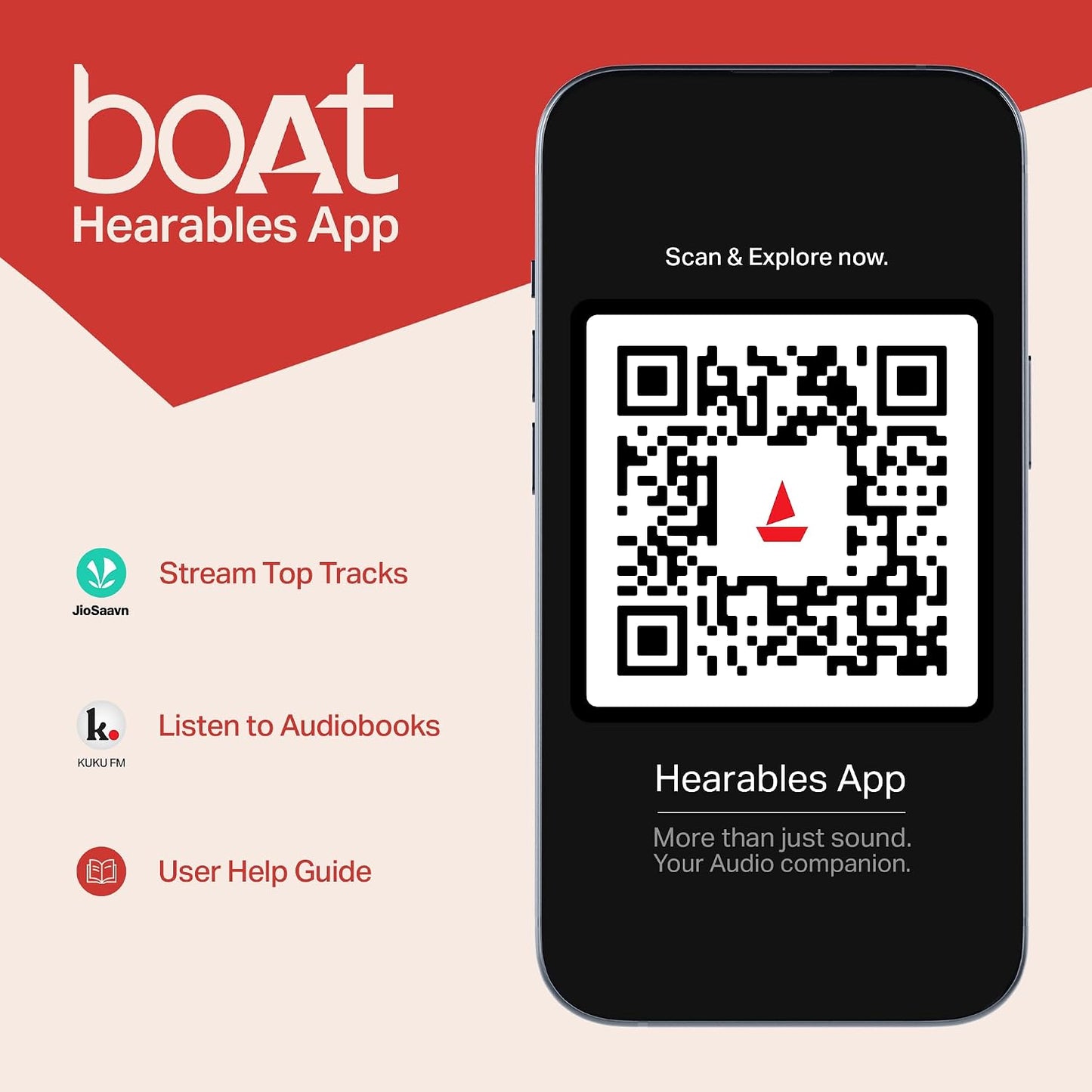 boAt Aavante Bar 490 10W Signature Sound, Dual Full-Range Drivers,7 HRS Battery, Built-in Mic,2.0 CH, Free Music Streaming on JioSaavn, Bluetooth Sound Bar, Soundbar Speaker (Classic Black)