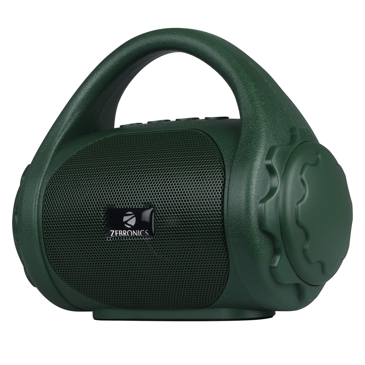 Zebronics ZEB-COUNTY 3W Wireless Bluetooth Portable Speaker With Supporting Carry Handle, USB, SD Card, AUX, FM & Call Function. (Black)