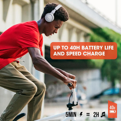 JBL Tune 520BT Wireless On Ear Headphones with Mic, Upto 57H Battery, Speed Charge : 5 Min Charge Gives Up to 3H of Playback, Multipoint Connect, Customizable Bass with Headphones App, BT 5.3 (Black)