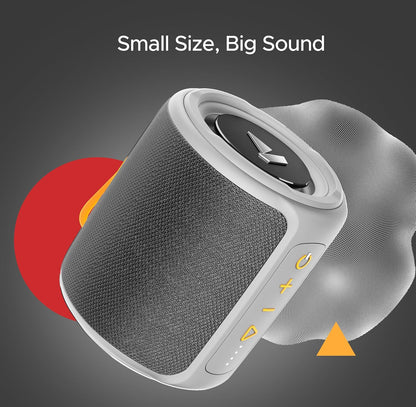 boAt Stone 352 Pro/Stone 358 Pro w/ 14W Signature Sound, Up to 12 Hours Playback, RGB LEDs, TWS Feature, Built-in Mic, BTv5.3, Free Music Streaming on JioSaavn Bluetooth Speaker (Vibing Blue)