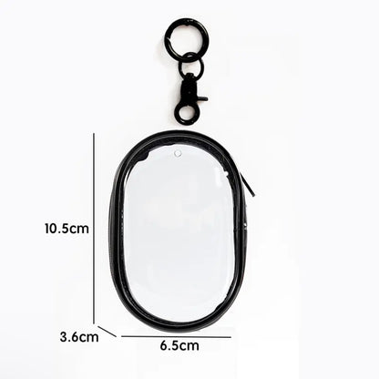 Storage Bag Mobile Phone Charger Storage Bag Transparent Data Cable Protection Box Portable Outgoing Headset Charger Protection