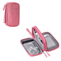 in stock Data Cable Bag Storage Bag Earphone Bag Charger Mobile Phone Bag Clutch Bag U Disk Multifunctional Storage Bag