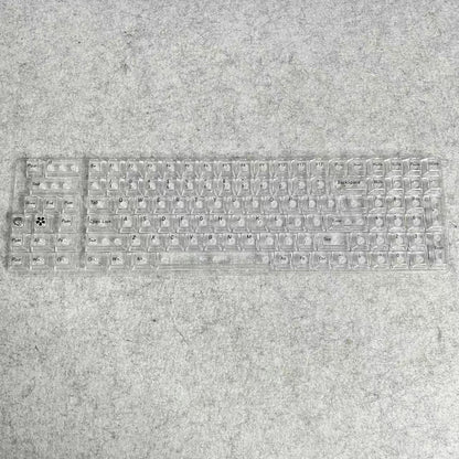 Wholesale 115-Key Four-Sided Transparent Keycaps, Customized Original Height Mda High Aesthetic Cross-Axis Translucent Keycaps
