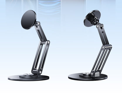 Suitable for Apple iPad Stand, Magsafe Magnetic Tablet Support Stand, Phone Holder, Metal, Foldable