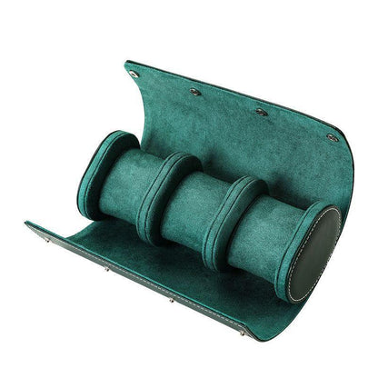 2025 Cross-Border Portable 1-Digit 2-Digit 3-Digit Watch Box Pu Leather Watch Storage Box Packaging Box Wholesale