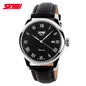 Time beauty skmei classic retro casual business temperament calendar watch men and women couples waterproof watch wholesale