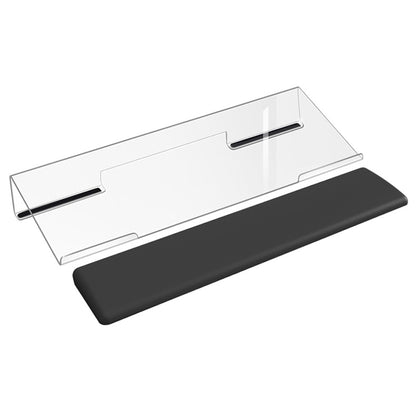 Ergonomic Keyboard Stand Increased Z-Shaped Keyboard Stand Desktop Stand Tilted Transparent Acrylic Keyboard Tray Bracket