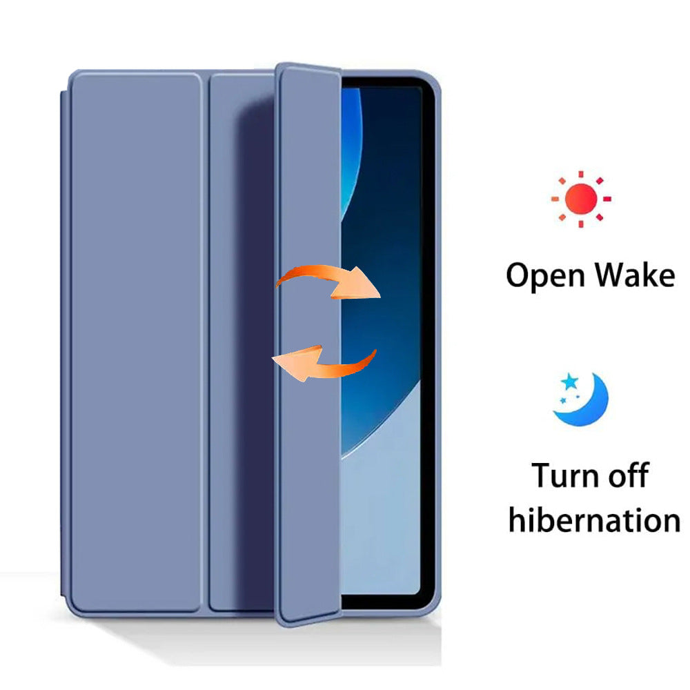 Suitable for sound transmission flat Infinix XPAD X1101 protective leather case all-inclusive tri-fold TPU soft case