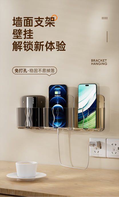 Air Conditioning TV Remote Control Storage Box Wall Hanging Rack Storage Rack Box Wall Hanging Rack Desktop
