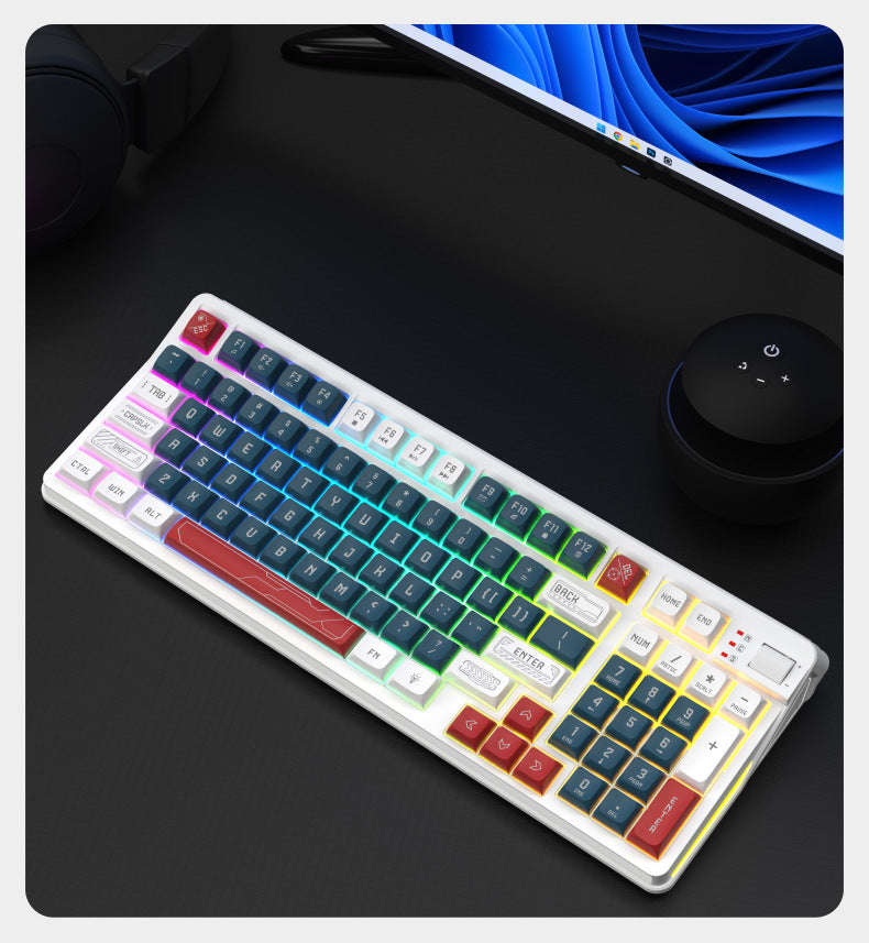 Senrui K97 game wired keyboard high-value male and female office game mechanical feel desktop computer keyboard