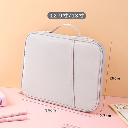 iPad Tablet PC Bag High-end Sense Male and Female Student Universal Portable High-value Computer Protection Bag Portable Lightweight