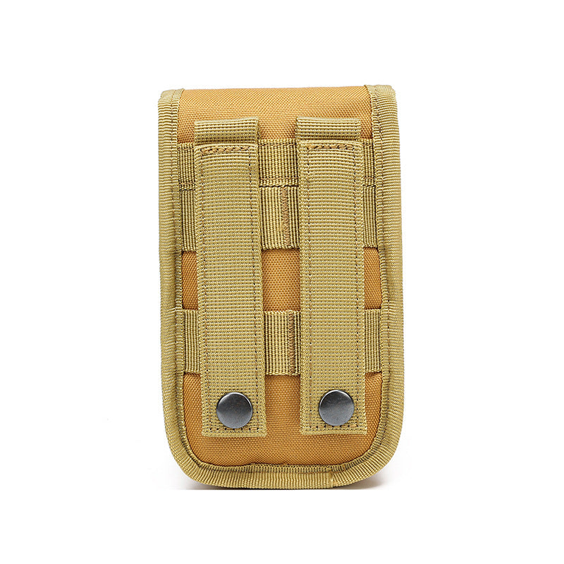 Double-Layer Mobile Phone Waist Bag, Outdoor Mobile Phone and Card Storage Bag, Belt-Worn Mobile Phone Bag Suitable for 6.5inch Edc Bag