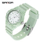 Sanda Watch Fashion All-match Small Fresh Men's and Women's Couple Watch Middle School Students' Simple Waterproof Luminous Quartz Watch