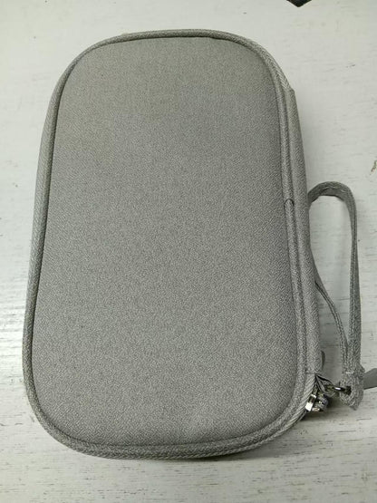 in stock Data Cable Bag Storage Bag Earphone Bag Charger Mobile Phone Bag Clutch Bag U Disk Multifunctional Storage Bag