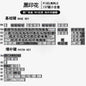 Gundam Comic Hundred Mixed Lamp Key Cap Original Height 136 Key Full Set Classic Simple Mechanical Keyboard Key Cap Key Meow