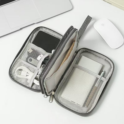 New multi-function data cable charger storage bag flat digital bag finishing bag headset storage bag wholesale