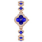 Live Hot Hot Hot Fashion Four-leaf Clover Bracelet Quartz Watch Emerald Women's Watch Women's Watch Factory Wholesale
