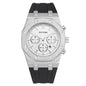 Foreign Trade Products: Men's Watch with Three Dials, Multi-Functional, Sports, Waterproof, Men's Fashion Casual Watch, Cross-Border Hot-Selling Item