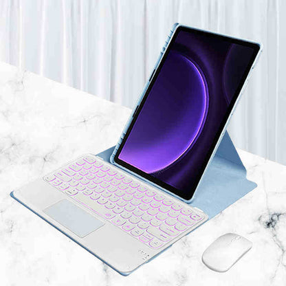 For Lenovo Tab M11 (11 inches) 2024 Bluetooth keyboard rotation protection 360 degrees can be horizontal and vertical