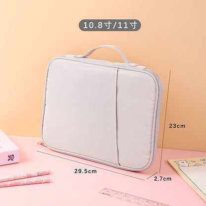 iPad Tablet PC Bag High-end Sense Male and Female Student Universal Portable High-value Computer Protection Bag Portable Lightweight