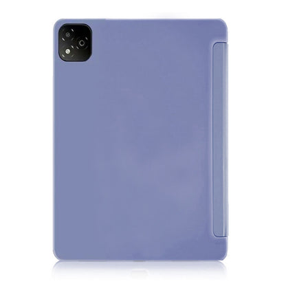 Suitable for sound transmission flat Infinix XPAD X1101 protective leather case all-inclusive tri-fold TPU soft case