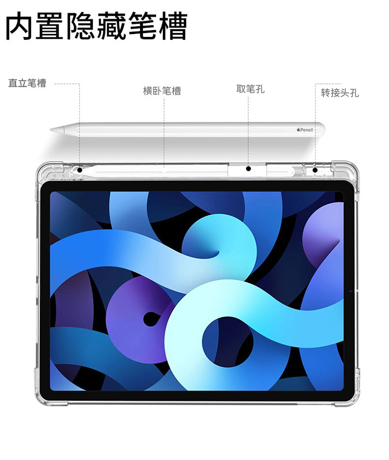 For 2025 Lenovo small new pad protective case 11 inch with pen slot pro11.5 tablet plus soft case