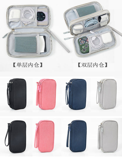 Data Cable Storage Bag Digital Bag Travel Storage Bag Charger Mobile Phone Hard Drive U Disk Multi-Function Storage Bag