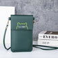 Factory wholesale touch screen mobile phone bag women's simple all-match Korean mobile phone bag large capacity mini fashion small satchel