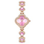 Live Hot Hot Hot Fashion Four-leaf Clover Bracelet Quartz Watch Emerald Women's Watch Women's Watch Factory Wholesale