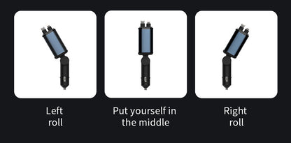 Cross-border X1 car-mounted charging mobile phone electrical appliances support 66W super fast charging PD30 telescopic breathing light atmosphere light C new