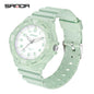 Sanda Watch Fashion All-match Small Fresh Men's and Women's Couple Watch Middle School Students' Simple Waterproof Luminous Quartz Watch