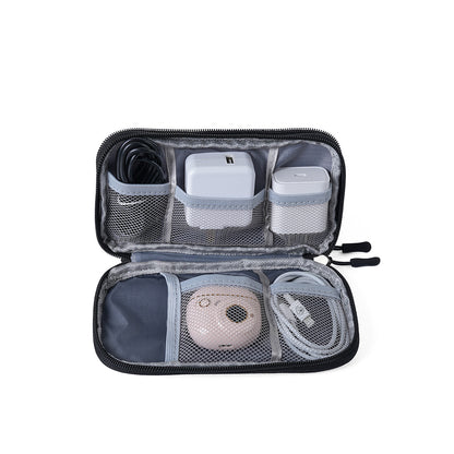 in stock Data Cable Bag Storage Bag Earphone Bag Charger Mobile Phone Bag Clutch Bag U Disk Multifunctional Storage Bag