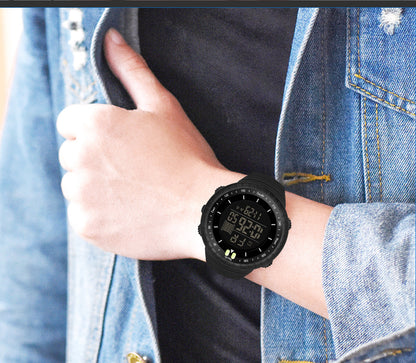 Factory Product Synoke Sports Electronic Watch Outdoor Mountaineering Multi-Functional Luminous Waterproof Large Dial Fashionable Commuter Watch
