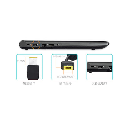 For Lenovo laptop charger 20V11.5A square port power saver 230W adapter