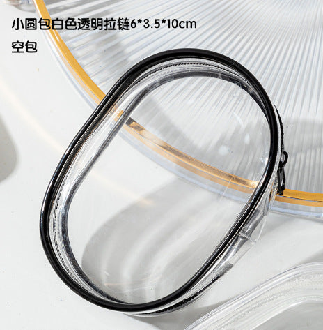 Storage Bag Mobile Phone Charger Storage Bag Transparent Data Cable Protection Box Portable Outgoing Headset Charger Protection