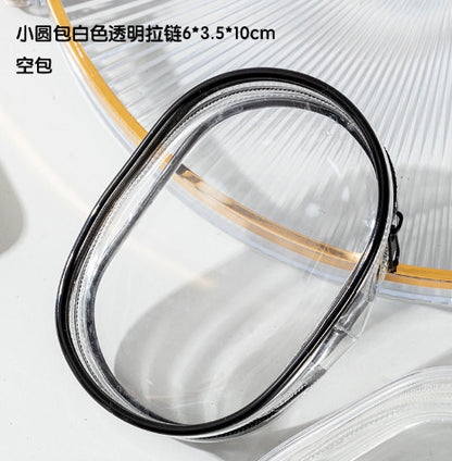 Storage Bag Mobile Phone Charger Storage Bag Transparent Data Cable Protection Box Portable Outgoing Headset Charger Protection