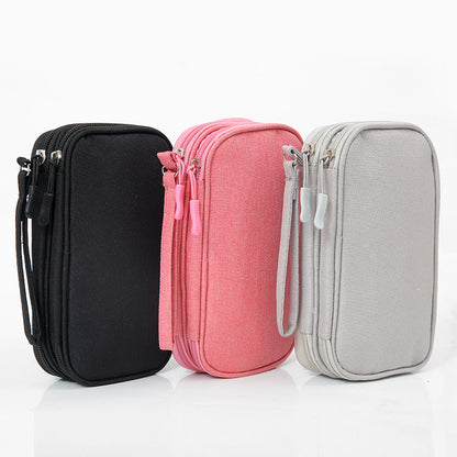Data Cable Storage Bag Digital Bag Travel Storage Bag Charger Mobile Phone Hard Drive U Disk Multi-Function Storage Bag