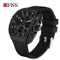 Ofns Fashion Watch Sports Waterproof Watch Barrel-Shaped Multi-Function Luminous Dual-Time Student Digital Watch