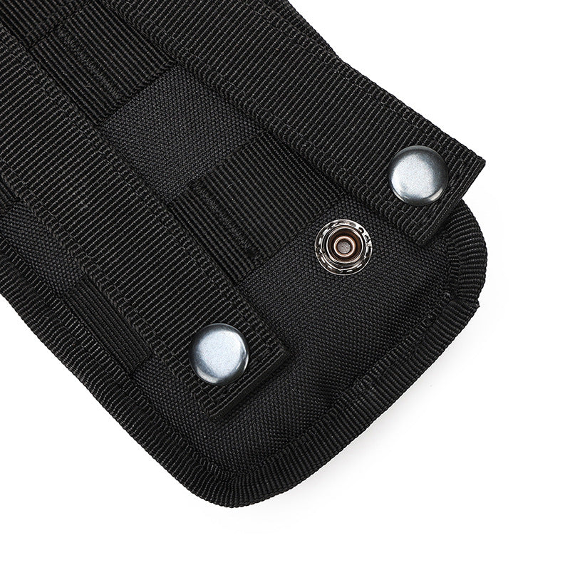 Double-Layer Mobile Phone Waist Bag, Outdoor Mobile Phone and Card Storage Bag, Belt-Worn Mobile Phone Bag Suitable for 6.5inch Edc Bag